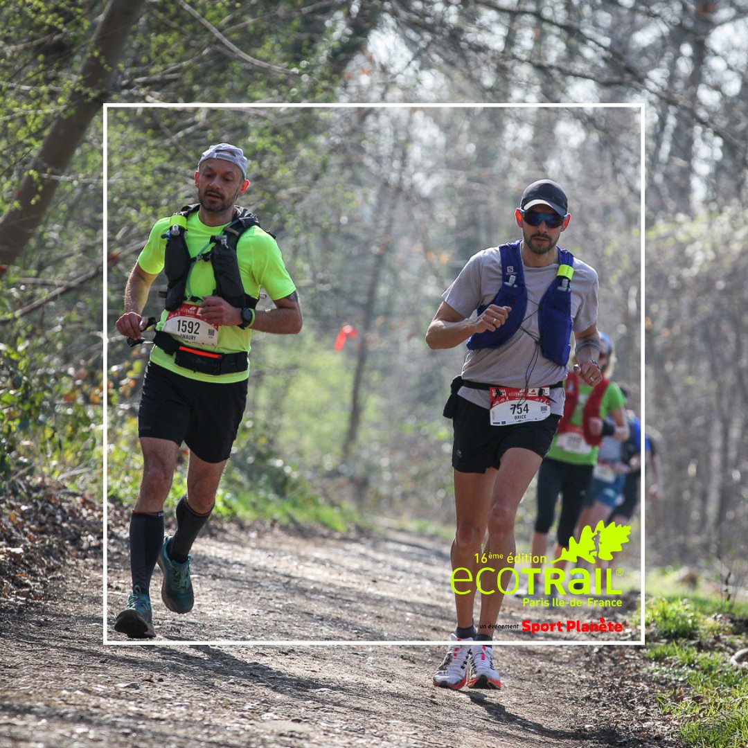 💥 J-1 : l'#EcoTrailParis 2⃣0⃣2⃣3⃣ (1⃣8⃣ mars) ouvre ses inscriptions demain💥
🏃‍ Au programme, 5 trails de 10 à 80 km, &amp; 2 marches nordiques de 10 et 18 km.
<a href="/MAIF/">MAIF</a> <a href="/SalomonRunning/">Salomon Running</a> <a href="/thuasne/">thuasne</a> <a href="/Les_Yvelines/">Les Yvelines</a> <a href="/iRunFr/">i-Run</a> <a href="/SodaStreamFR/">SodaStreamFR</a> <a href="/eaudeparis/">Eau de Paris 🚰</a>