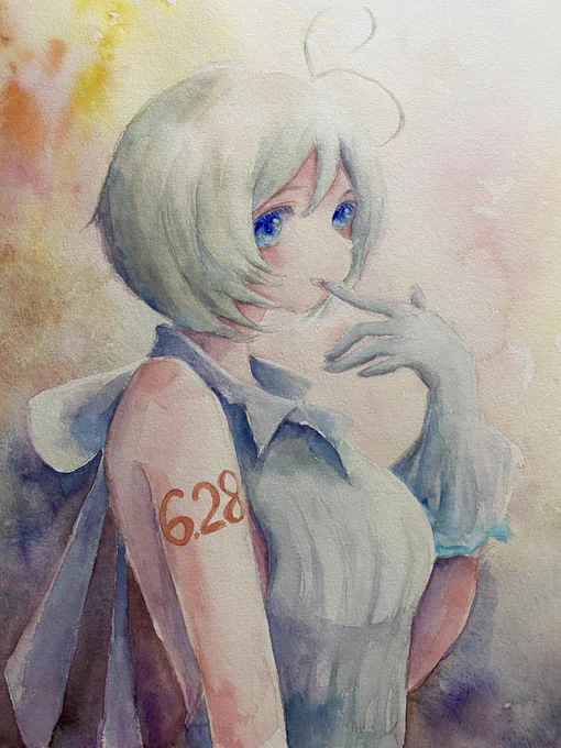 ちょっぴり修正上げ直し
おめでとうございます!
#清楚の日 #SiroArt 