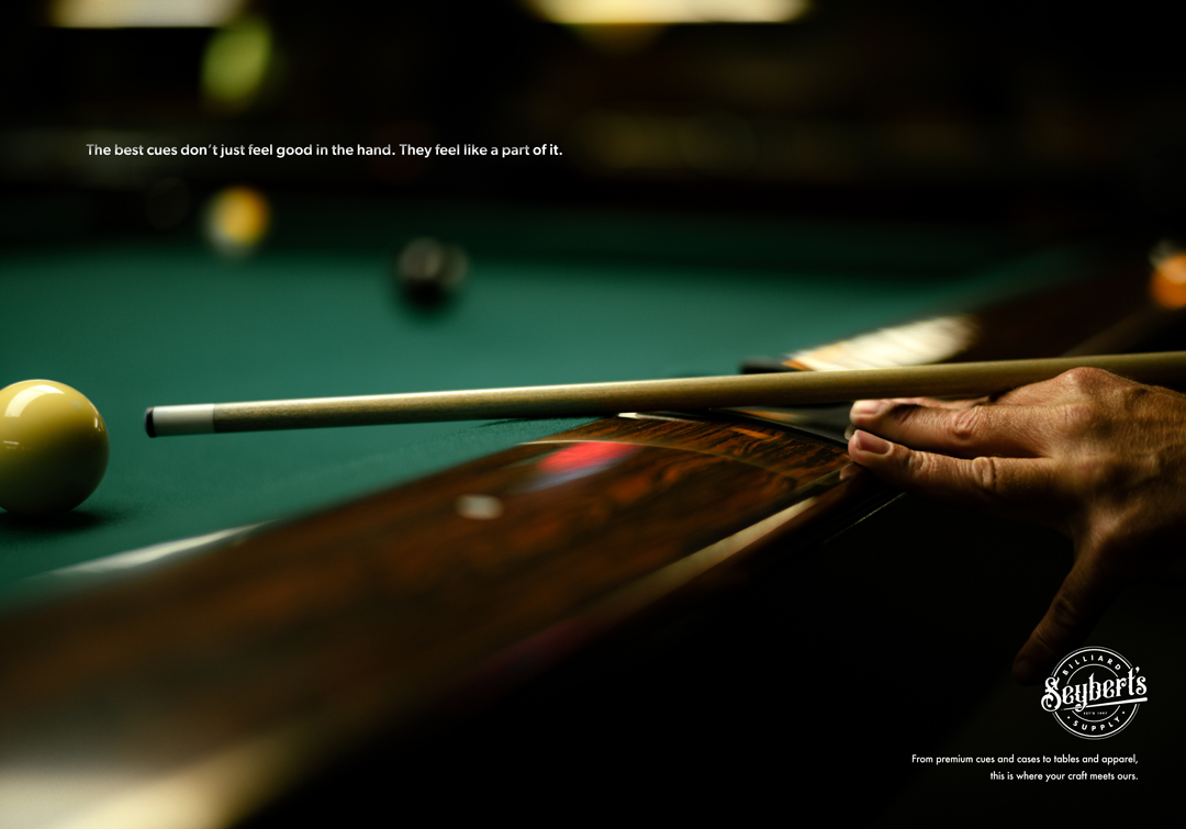 mmbideas's tweet photo. As seen in Communication Arts: In an industry littered with models posing for photos that don’t look real to people, we created print and digital assets that used authentic talent in a location where real pool sharks live. @CommArts https://t.co/bb58OSJTWA