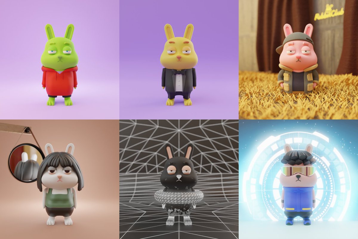RebbitClub's tweet photo. Good morning fam! The shuffle is live now! 7 Rebbits ready to adopt πππ
Come join our discord #algofam to join the shuffle:
https://t.co/APRXiAJR1a
#Algorand #ALGONFT #NFTs $ALGO #NFTCommunity #TheRebbitClub https://t.co/AGkDLv9230