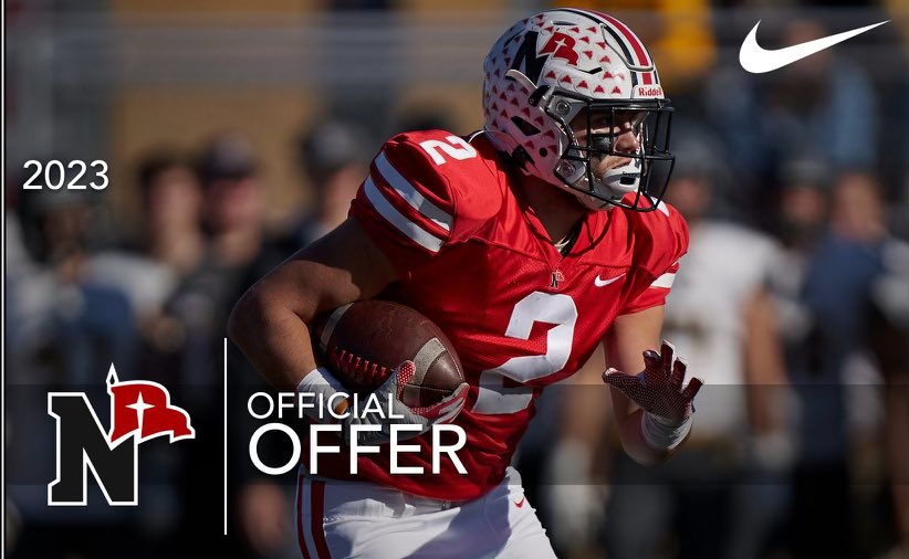 I would like to thank <a href="/nwc_fb/">Northwestern College Football</a> and <a href="/coachmmmcc/">Matt McCarty</a> for giving me my first offer‼️ I AM BLESSED‼️🏈