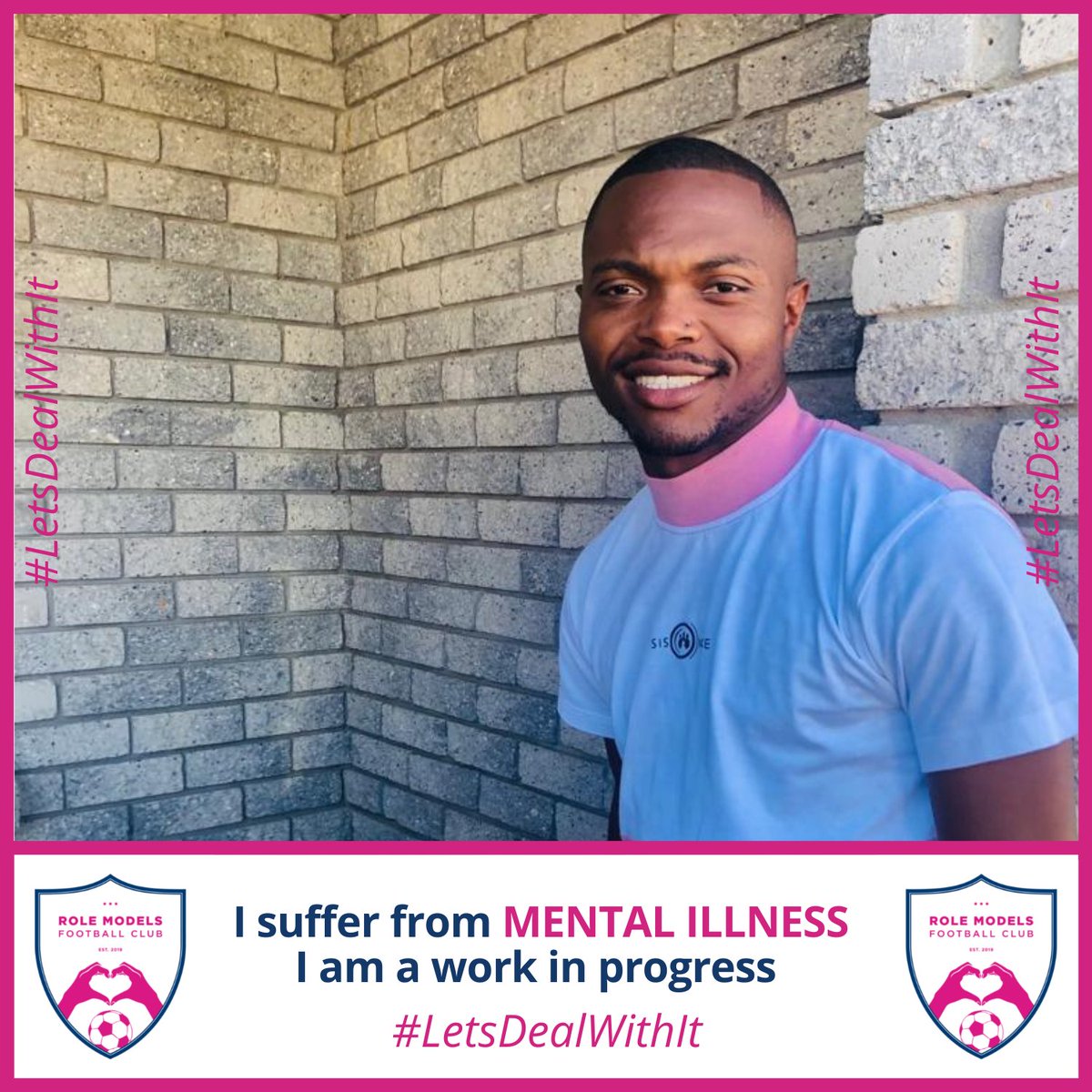 AxolileNotywala's tweet photo. My soccer team, Role Models FC, is starting a campaign around distigmatising mental Illness.
I coach the senior players. They might not say when they are going through issues but it shows in the field.
We suffer from mental illness
We are all a work in progress
#LetsDealWithIt https://t.co/XR6JizKxlV