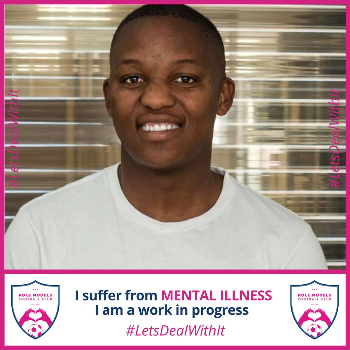 AxolileNotywala's tweet photo. My soccer team, Role Models FC, is starting a campaign around distigmatising mental Illness.
I coach the senior players. They might not say when they are going through issues but it shows in the field.
We suffer from mental illness
We are all a work in progress
#LetsDealWithIt https://t.co/XR6JizKxlV