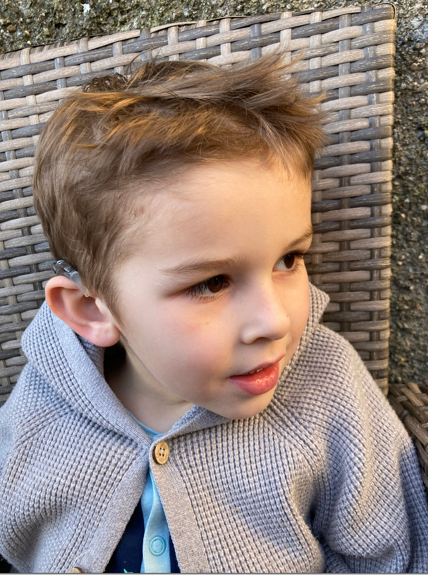 CochlearUS's tweet photo. “When I grow up, I want to be a children’s doctor and sell chocolate.” Gabriel – a 4-year-old with #hearingloss. A small group of children with hearing loss who share their story will be invited to represent their country at a special event in London: https://t.co/Rz4Rco3zMA https://t.co/On4l6YLnsI
