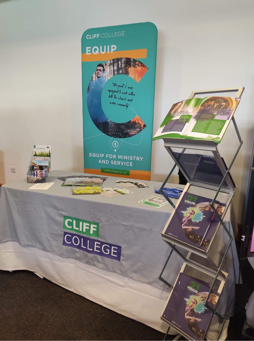 CliffCollege's tweet photo. Great to be at #methconf in Telford - we have a table in the Exhibition Hall, come and see us! https://t.co/zkMOVeuMlz