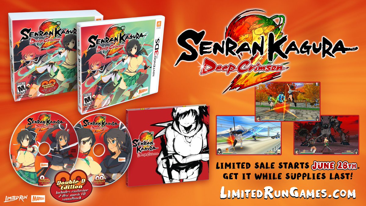 Limited Run Games - The physical edition of Senran Kagura Reflexions is now  available to pre-order for the Nintendo Switch, including *all* DLC on  cart!  kagura-reflexions-switch