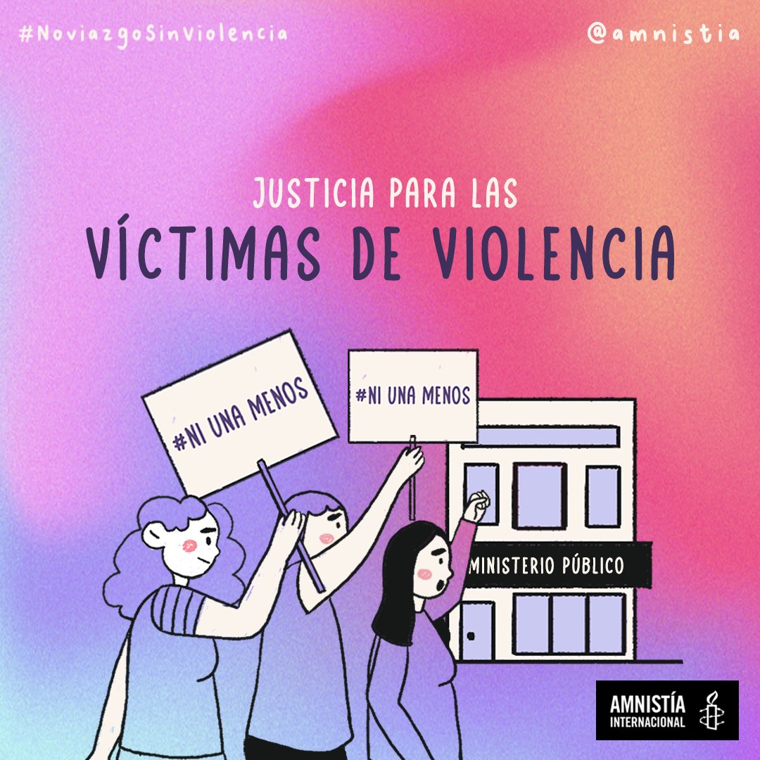 amnistia's tweet photo. Las jóvenes no deberían estar sufriendo violencia durante el noviazgo

El Estado debe brindar medidas de protección y prevención  

Pedimos que cada 27 de mayo se declare Día Internacional de Prevención de la violencia en el Noviazgo 

@ONUMujeres
@UN_Women

#NoviazgoSinViolencia https://t.co/BKHnSl8UNu