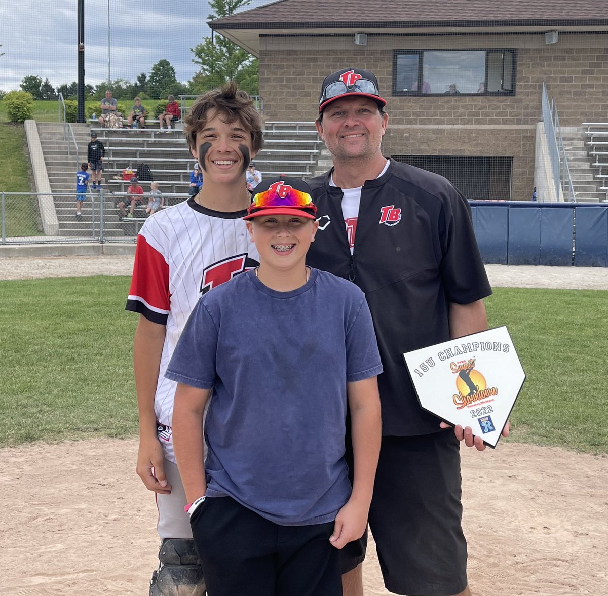 15u Petoskey Champs, 5-0, All 30 Innings Caught, Proud of this team, Tired legs but ready for more!