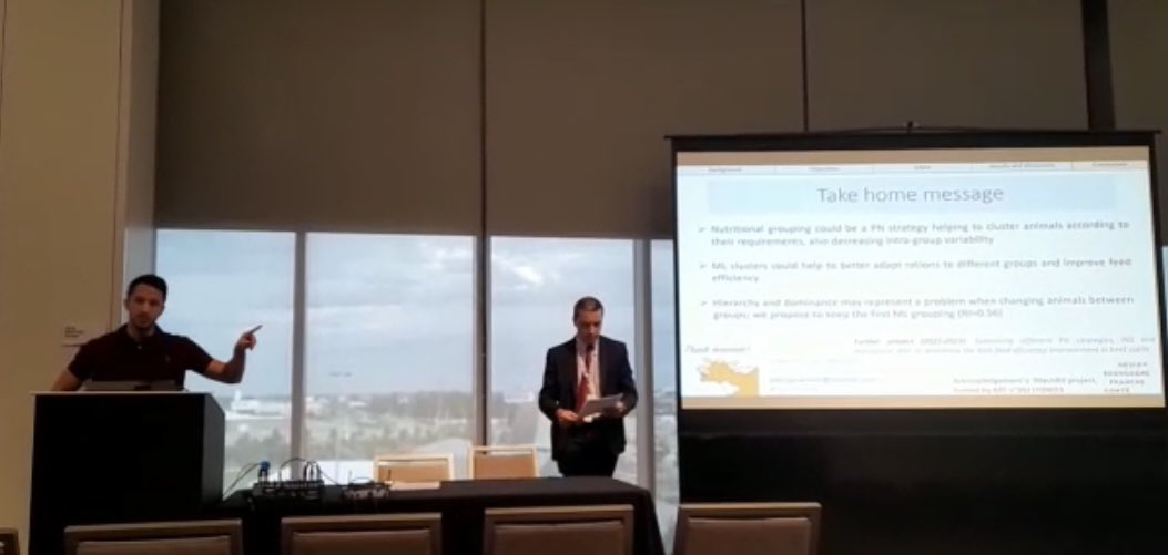 So glad to present our work in Ocklahoma on the <a href="/CritterChatter/">American Society of Animal Science</a> #AsasAnnual2022 showing how precision nutrition techniques (nutritional grouping) may improve feed efficiency in beef cattle production 🐂