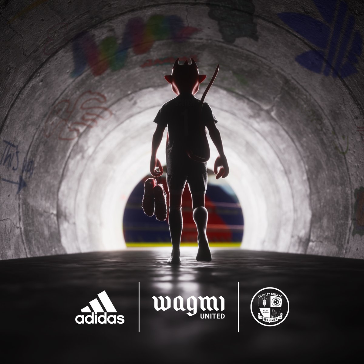 adidas is excited to announce our partnership with <a href="/WAGMIUnited/">WAGMI United</a> to become the official kit supplier for <a href="/crawleytown/">Crawley Town FC</a>.

adidas supports WAGMI’s vision of creating possibilities for football fans globally to connect, create and belong through innovation.⚽