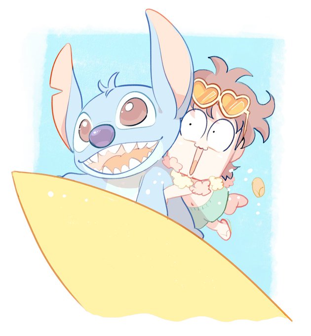 スティッチのtwitterイラスト検索結果