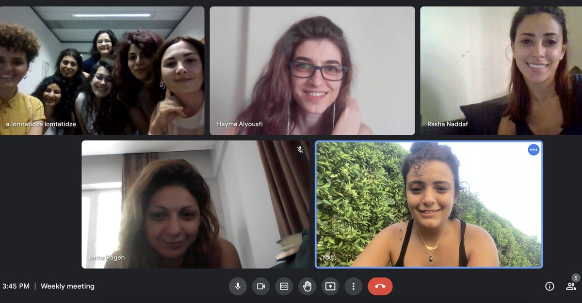 Syrian Female Journalists (@sfjnetwork) on Twitter photo لكل منا قصة، واليوم تجتمع قصصنا معاً، سوريات، صحفيات، مدافعات..
فريق شبكة الصحفيات السوريات في صورة من الاجتماع السنوي للمؤسسة
@AsadRula <a href="/Randsabbagh/">Rand Sabbagh</a> <a href="/_RolaOthman_/">Rola Othman</a> <a href="/HibaMeh/">Hiba mehrez</a> <a href="/ninar_omran/">Ninar Omran</a> <a href="/HaymaAlyousfi/">Hayma Alyousfi</a> <a href="/lama_rageh/">Lama rageh</a>
#سوريا #صحفيات_سوريات لكل منا قصة، واليوم تجتمع قصصنا معاً، سوريات، صحفيات، مدافعات..
فريق شبكة الصحفيات السوريات في صورة من الاجتماع السنوي للمؤسسة
@AsadRula <a href="/Randsabbagh/">Rand Sabbagh</a> <a href="/_RolaOthman_/">Rola Othman</a> <a href="/HibaMeh/">Hiba mehrez</a> <a href="/ninar_omran/">Ninar Omran</a> <a href="/HaymaAlyousfi/">Hayma Alyousfi</a> <a href="/lama_rageh/">Lama rageh</a>
#سوريا #صحفيات_سوريات