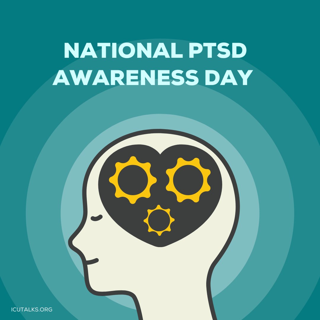 icuTalks's tweet photo. National PTSD Awareness Day! https://t.co/jh5q628TqS