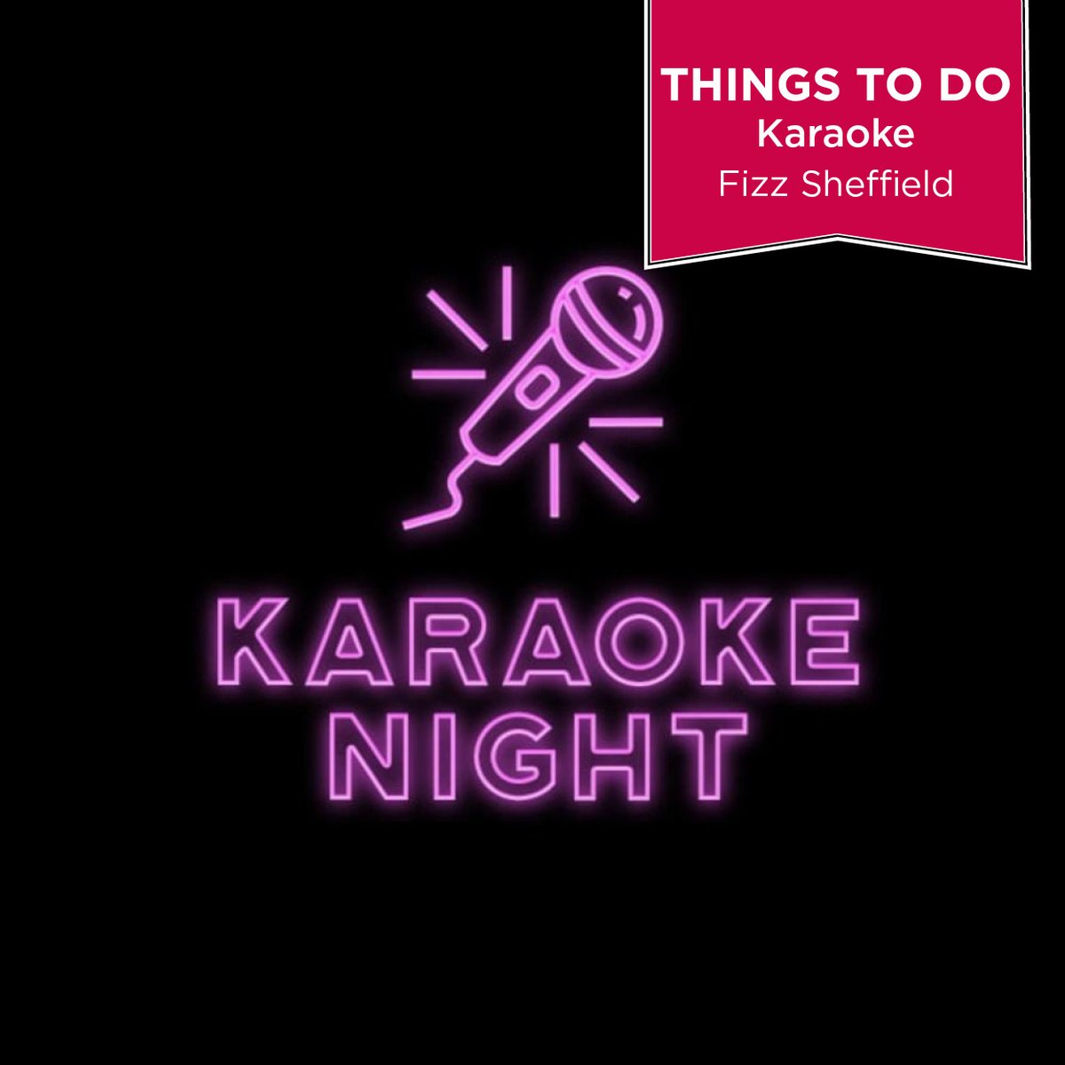 ColbertTourism's tweet photo. THINGS TO DO | Karaoke Night
Tuesday, January, 11th • 6p
Fizz Sheffield https://t.co/CbNt4FrKhN