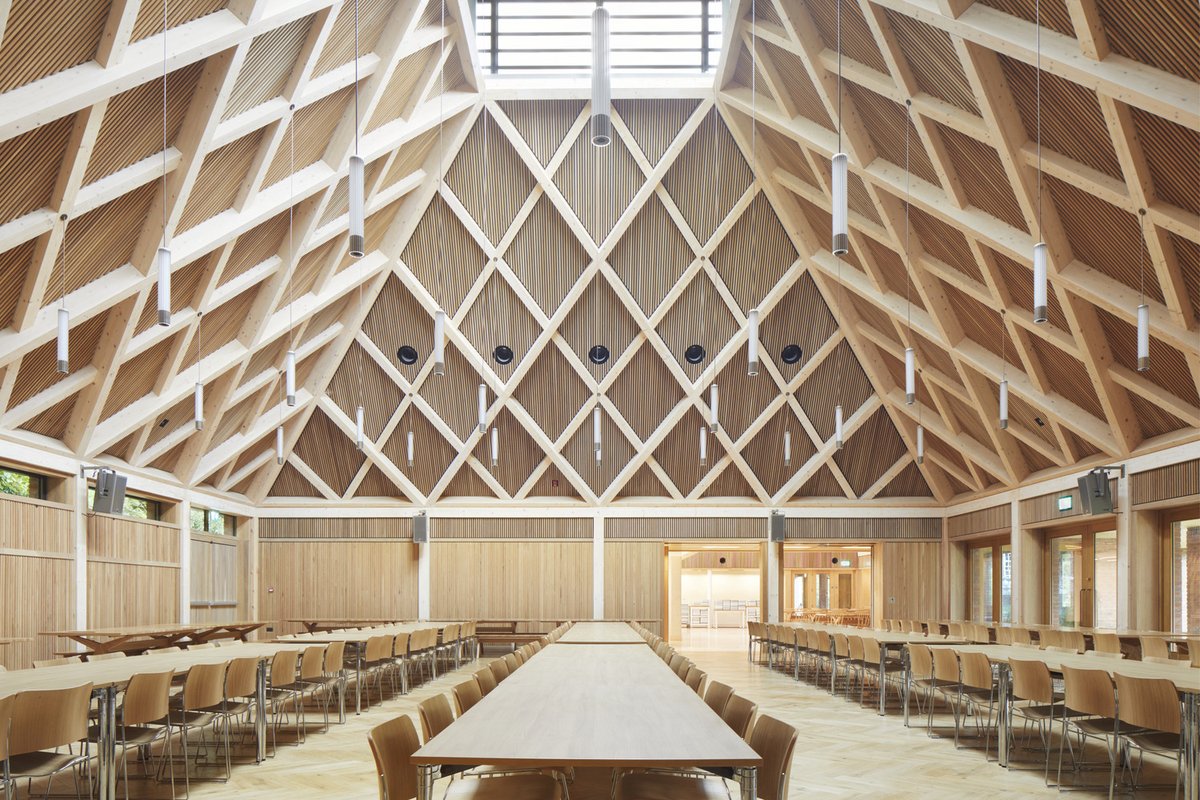 MaxFordhamLLP's tweet photo. Very pleased to see three of our projects - Magdalene College Library @magdalenealumni with Niall McLaughlin Architects, @IBSTOCKPLACE with @MaccLav, and Sands End Arts and Community Centre with @MaeArchitects - among the best British buildings for 2022.
#BeautifulEngineering https://t.co/TtThOia1sG