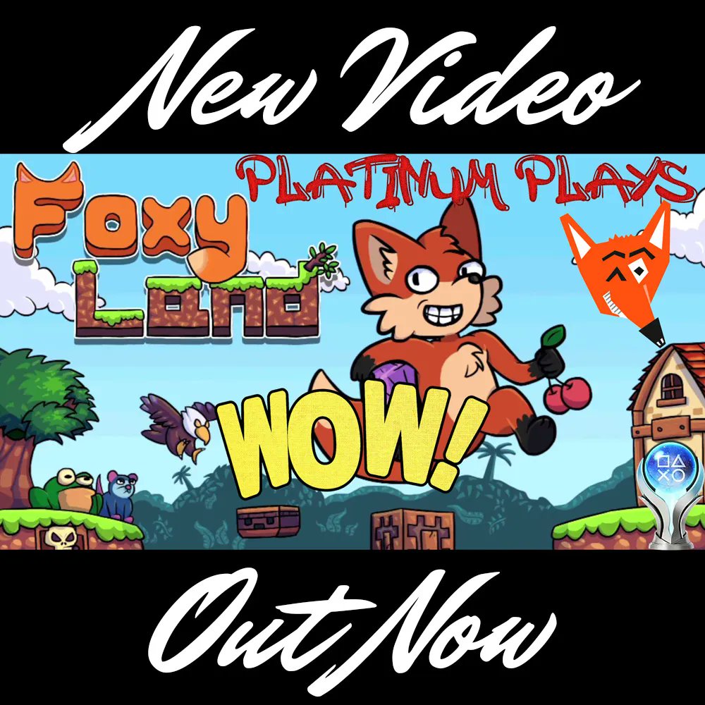 KylesLifeStyle's tweet photo. New Video out now. Foxy Land Platinum
https://t.co/DxOt5TJMt8 #vitaisland #playstation #trophyhunter #foxyland https://t.co/R1L1i7MbRo