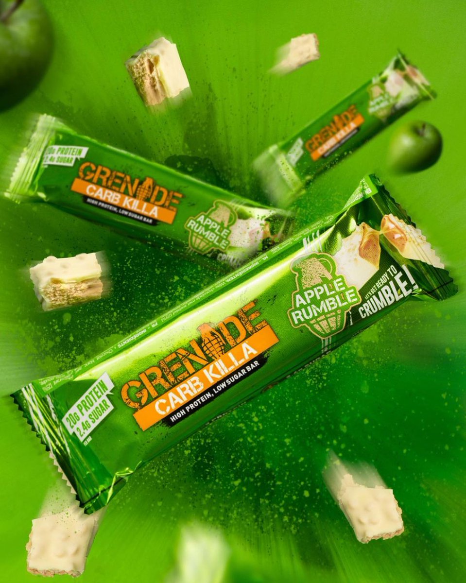 grenadeofficial's tweet photo. AND THAT'S THE WAY THE APPLE RUMBLES ππ
We have a LIMITED amount of Apple Rumble #GrenadeBars available to MEMBERS ππΌ
ACCESS HERE ππΌ https://t.co/viiKjUcPai
*LIMITED - SO BE QUICK π¨ https://t.co/GRPZgqHXFn