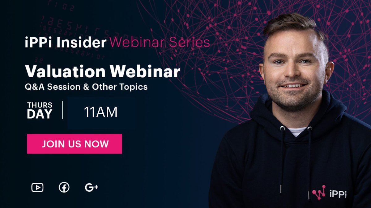 iPPindex's tweet photo. Join us this Thursday as we share how you can "Build a Valuation Process that converts".

Free registration here: https://t.co/kKllLtz7pw

🗓️ Details: Thursday, June 30th, 2022 at 11:00-11:45AM 

We’re excited to share new Data and Insights 🚀

See you there?! 
#data #analytics https://t.co/qJTRIKT8L2