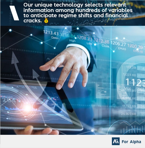 Our unique technology can select relevant information among hundreds of variables to anticipate regime shifts and financial cracks. 💰

Find out how Ai For Alpha can make a difference: 🌐 aiforalpha.com 

#MachineLearning #ArtificalIntelligence #Risk