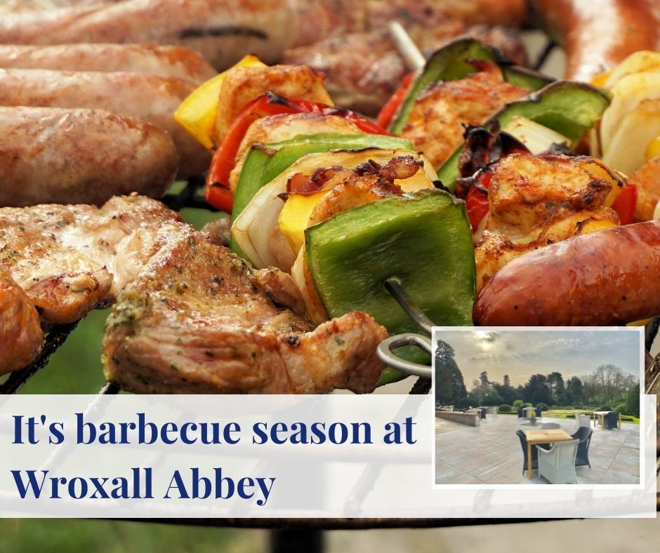 HotelWroxall's tweet photo. Join us on our terrace for a barbeque on the following dates:
Saturday, 16th July
Saturday, 20th August
Just £19.95 per person, including a glass of Prosecco
Full details https://t.co/JOIFGgDama

#summer #barbecue #barbeque #hotel #birminghamhotel #countryhotel #boutiquehoteluk https://t.co/9iKzTKZlKD