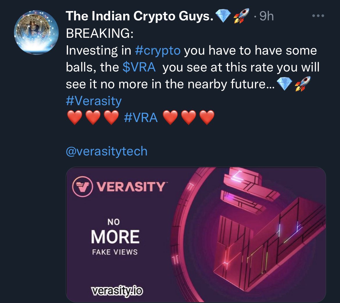 verasitymoon1's tweet photo. #Verasity https://t.co/br7kTVgEq8