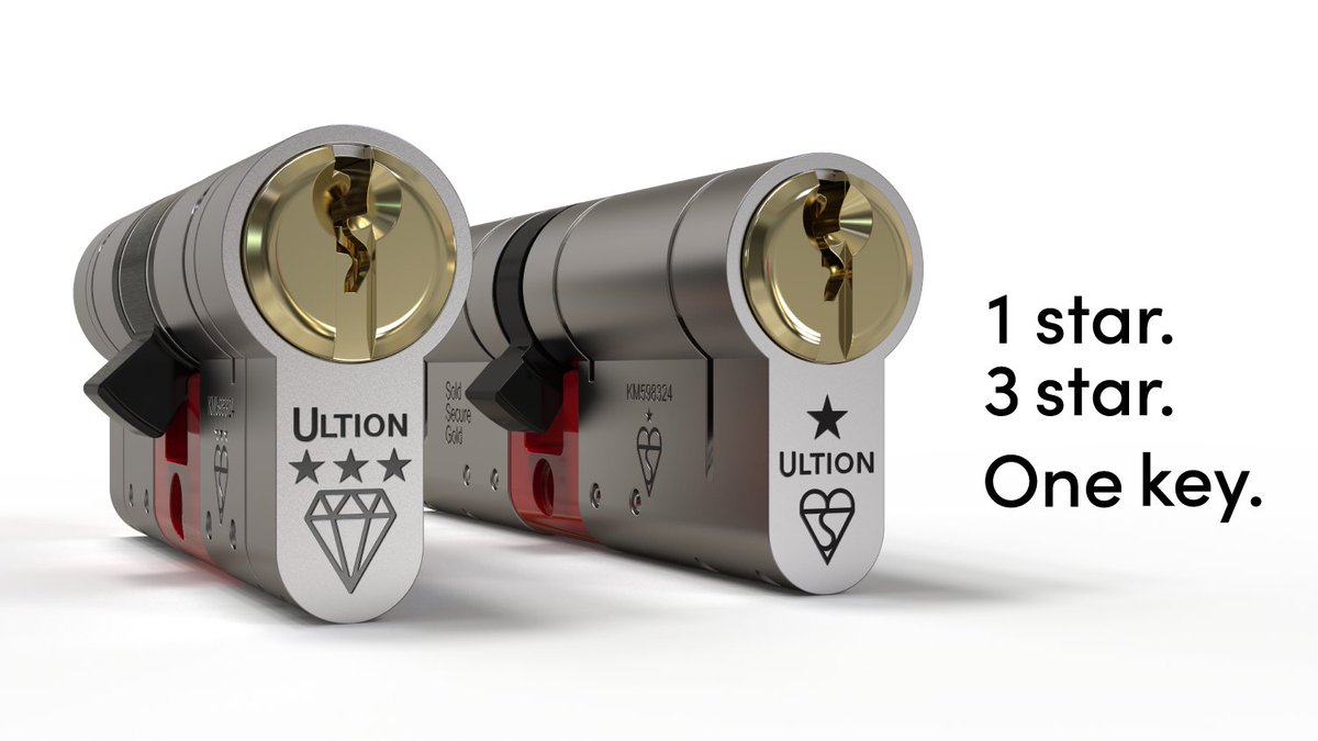 New Ultion 3 star with the same vertical key as 1 star is now available.