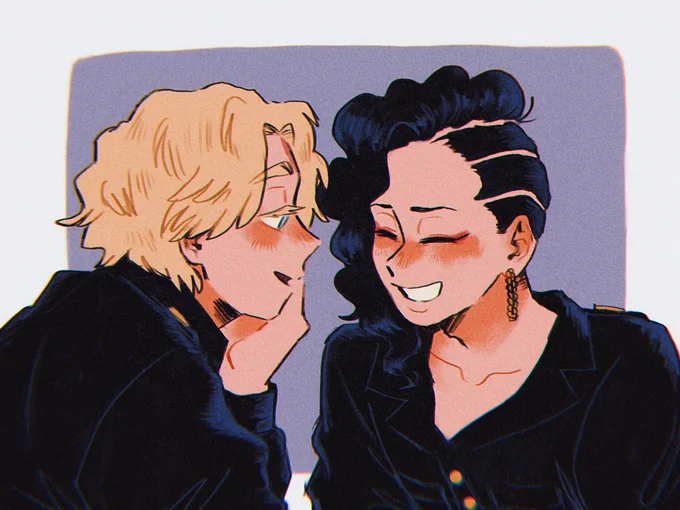these guys are flirting in the middle of the battle??!! how DARE they 🈁🐶
#kokonui 