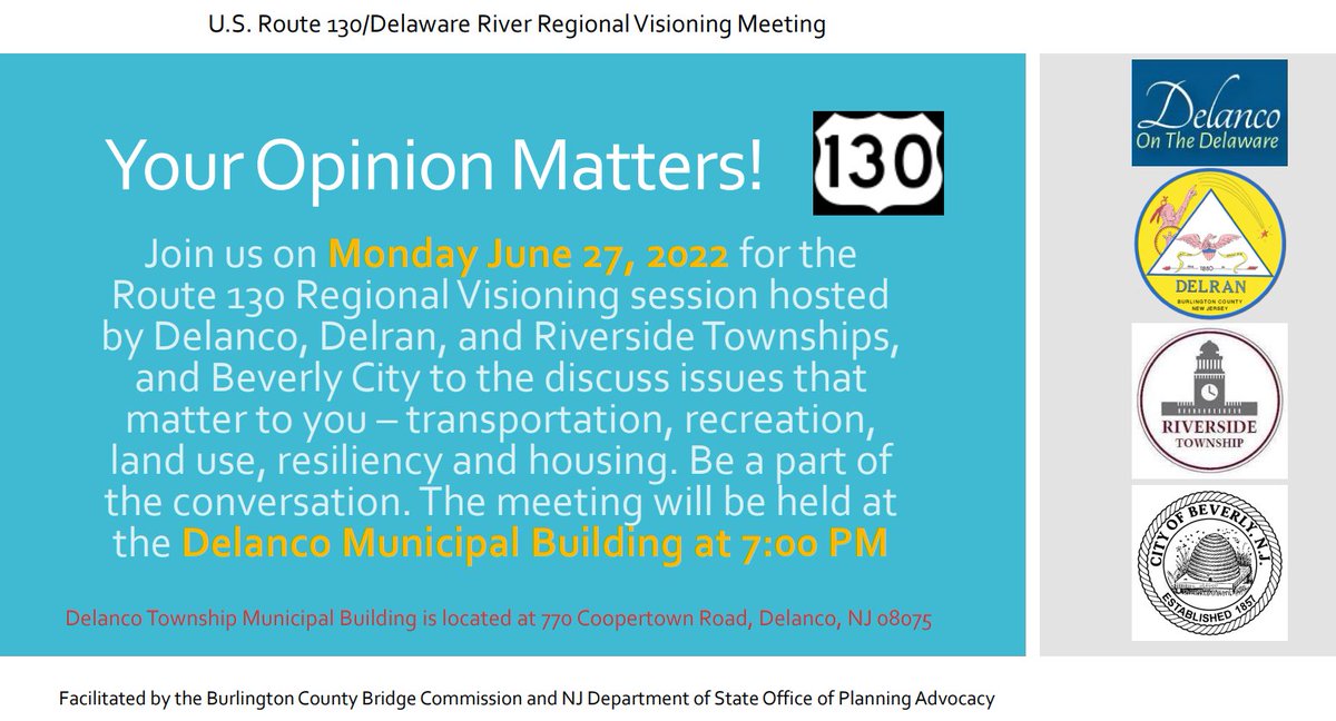 Delran Township-Municipal Government (@delran_township) on Twitter photo 