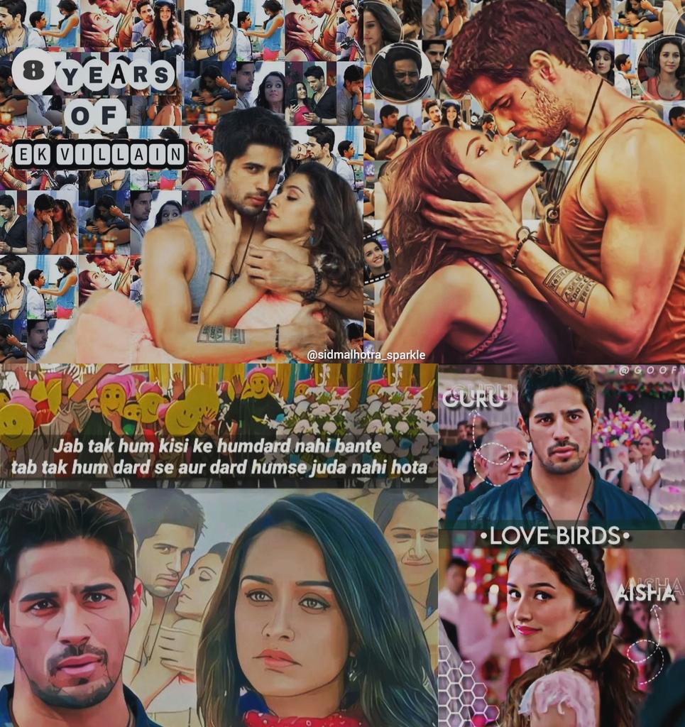 prernarathi9's tweet photo. ''8 YEARS OF EK VILLAIN '' A movie that falling you with sid ❤️ ❤️ ❤️A masterpiece🌠 and the chemistry between  #Sidshra 😘and who don't watch this movie till now bro you just 🤷.... #SidharthMalhotra #ShraddhaKapoor #riteshdeshmukh #EkVillain https://t.co/niCXBUnNLk