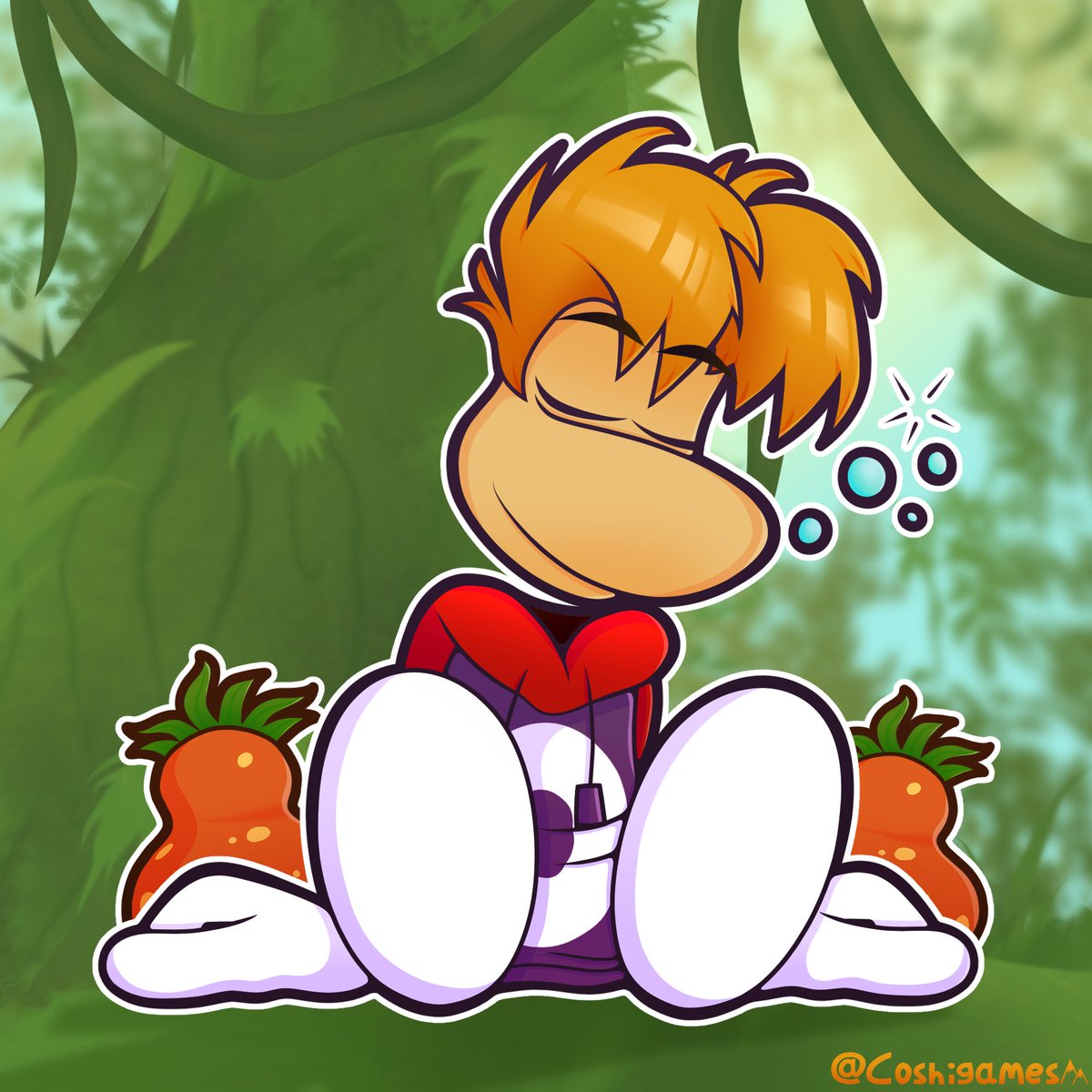 coshigames's tweet photo. A sleepy Rayman, with no new games what else can he do?
#Rayman https://t.co/5DcuSK2pO3
