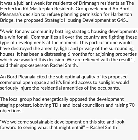 ABP cited suboptimal quality of proposed open communal space, limited access to sunlight.

Ruled overly dominant, excessively overbearing effect on adjoining property, and would unduly overlook 3rd party private space..

2/2