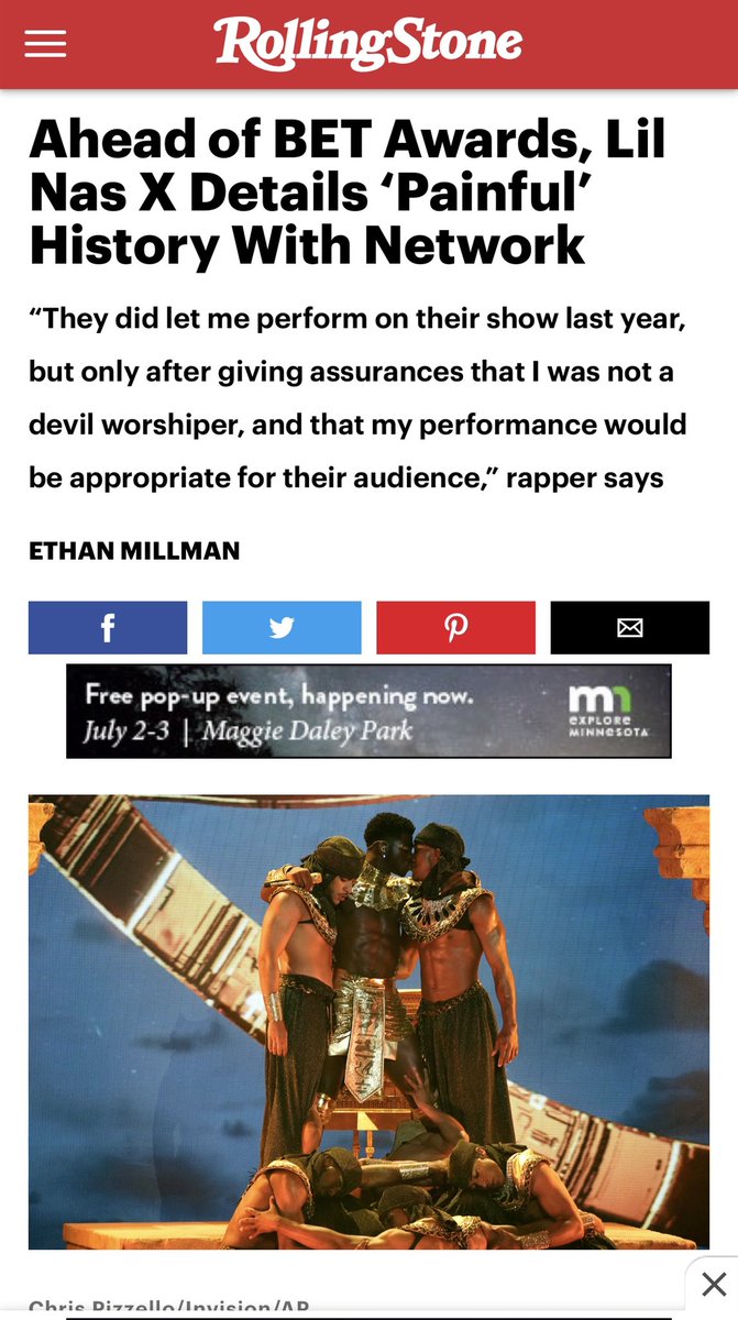 ProducerStewart's tweet photo. IDK why people are trying to refute @LilNasX claims of how #bet treated him before & after his performance at #BETAwards.. did y’all forget they treated #bscott the same way..by making him tone down his look to host the pre-show. And they sued and settled. https://t.co/u8ouenAJtl