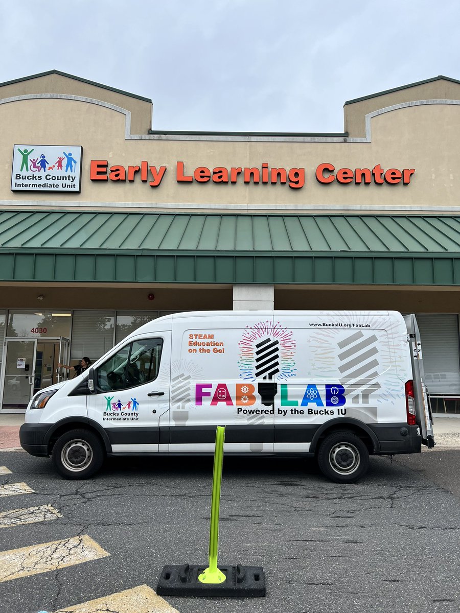 BucksIUSTEAM's tweet image. #MobileFabLab is visiting our @BucksIU22 Early Childhood classrooms this week! Ss are learning to code #beebots to do the bug dance!  Looking forward to a FABulous week! #STEMinPA #EarlyChildhoodSTEM