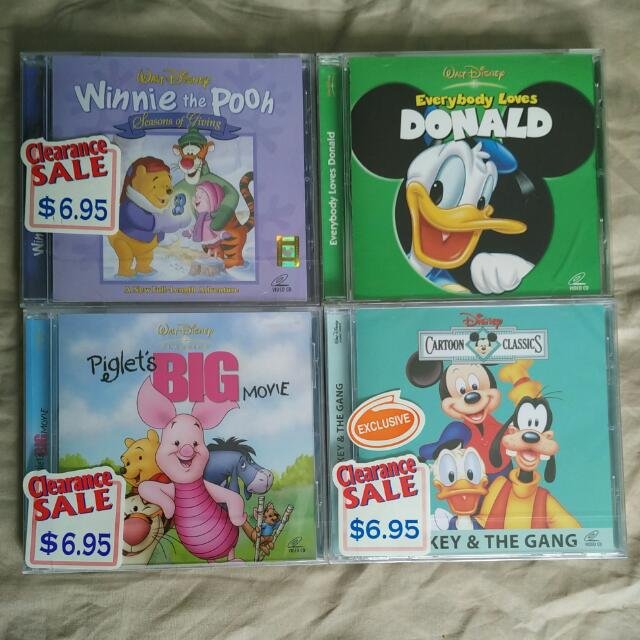 YumyYam2's tweet photo. Disney y algunos de sus #VCD 🙀✨
#YumyCinema #VideoCDs https://t.co/YowIksMK3B