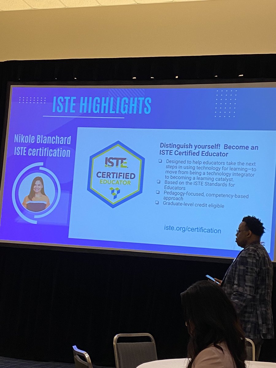 We are talking about Leadership for Learning at #ISTELive22