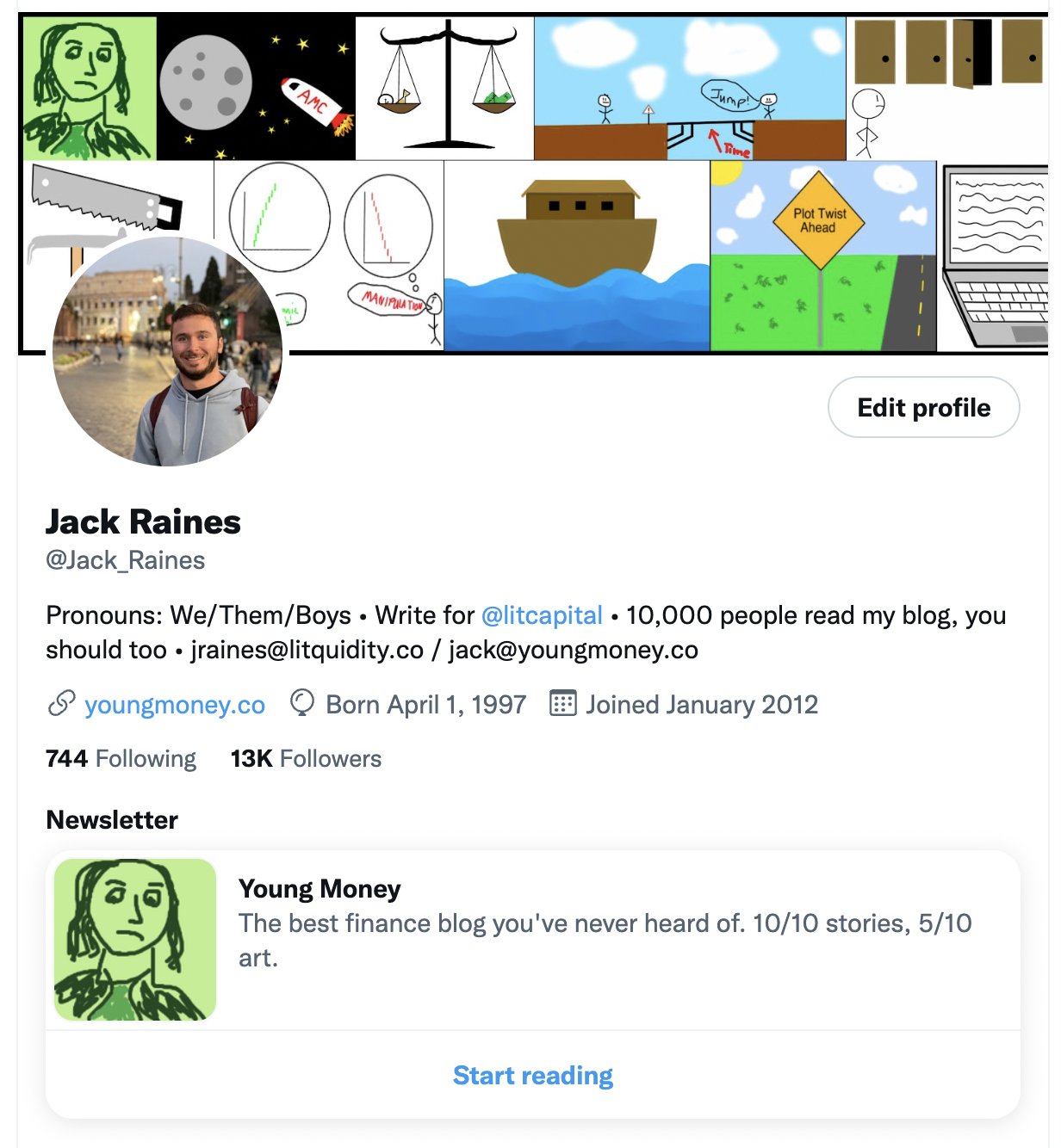 Jack Raines on Twitter "433 subscribers from that little newsletter