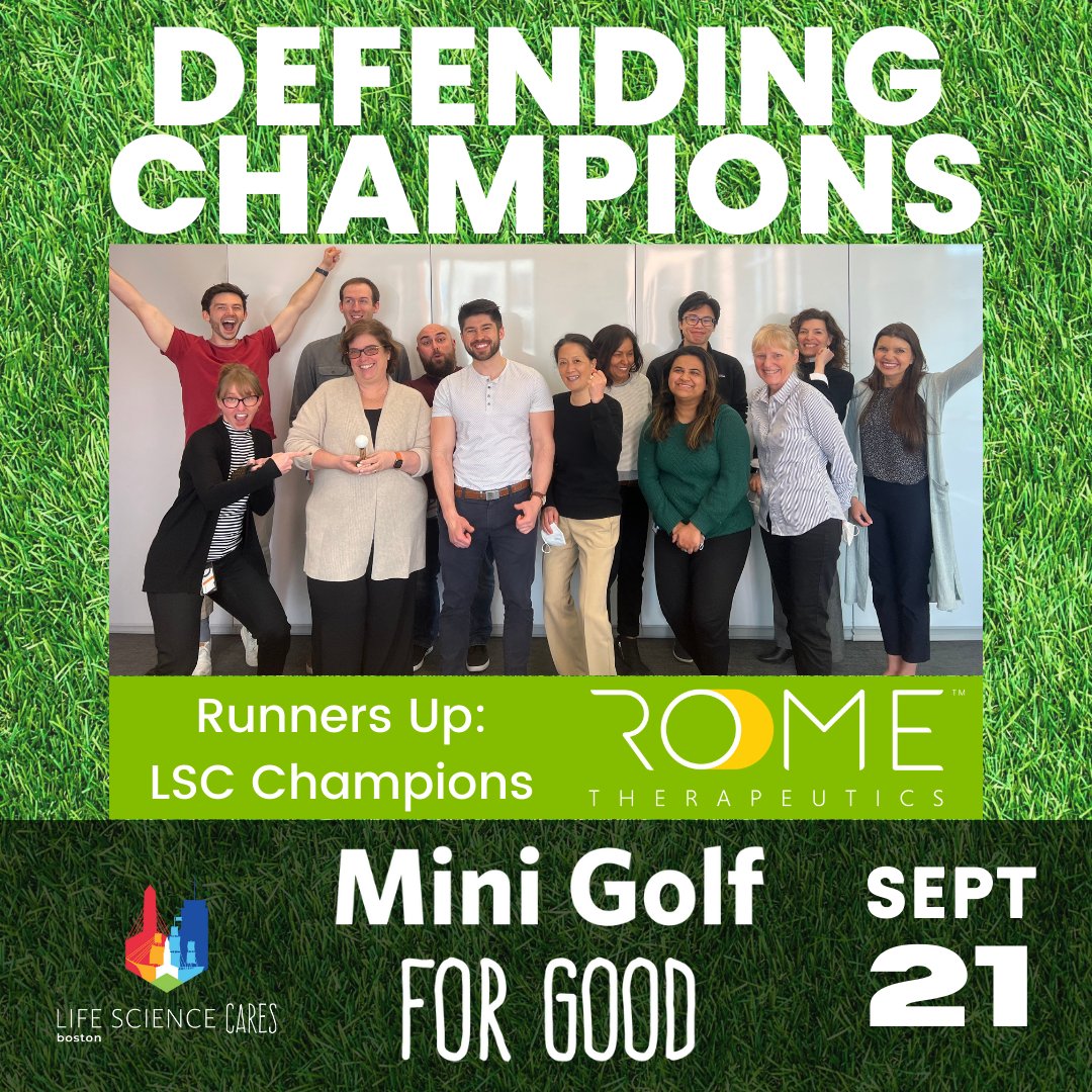 Last year, the folks at DENS Facility Services, @rome_tx &amp; <a href="/BosPharma/">Boston Pharmaceuticals</a> joined the #MiniGolfforGood Corporate Challenge, raising money &amp; playing mini golf to support LSC. Sign on now &amp; incorporate team-building, giving back into your summer and fall! bit.ly/22MiniGolf