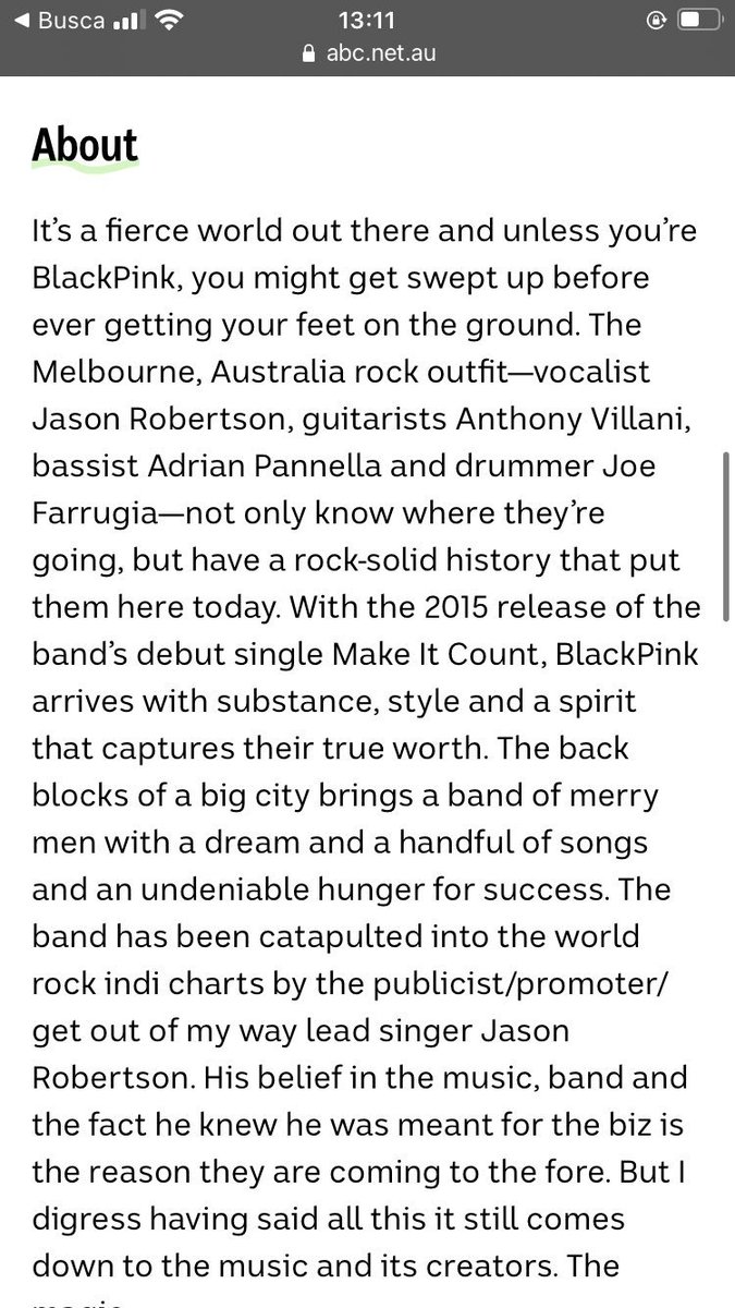 coopykook's tweet photo. Hoseok menciona aquí a una banda australiana de indie/rock "BlackPink".

Indie/rock https://t.co/JPEeRZfIGT
