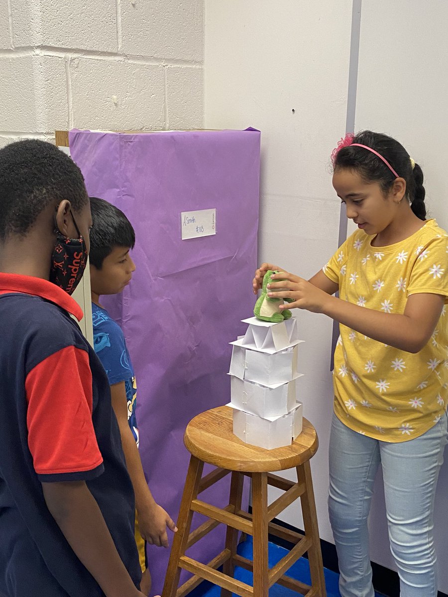 “Difficult, Worried, Exciting, and Wonderful to Learn” - student voices from  Day 1 Middle School Summer Learning Camp, Tower  activity  @ACPSk12 #STEM #InquiryBased @ACPSHPE @CivicTREK_ACPS @ACPSsummer