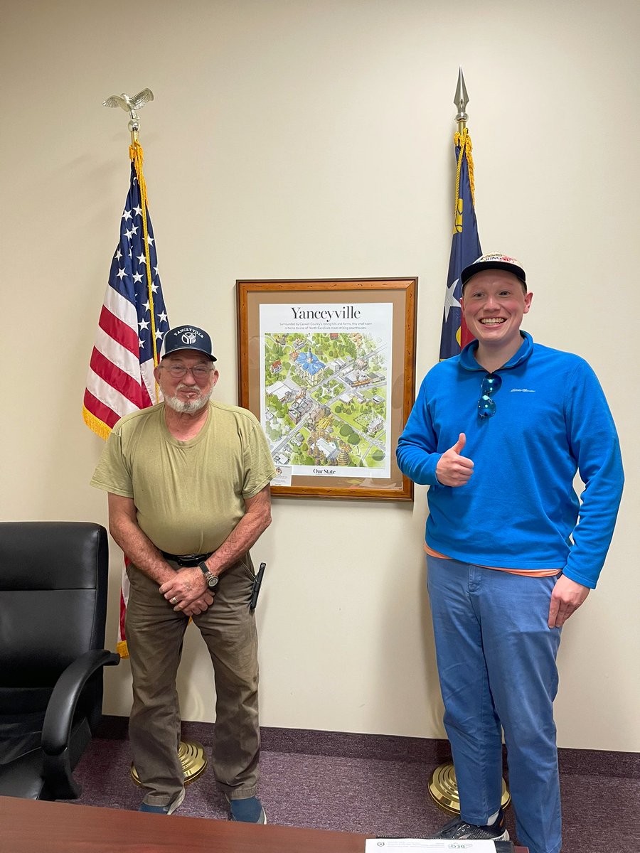 MitchellsMayors's tweet photo. #Yanceyville, NC has secrets to discover! Mayor Alvin Foster is one of the hardest working people I have ever met. A new park and veteran memorial are thanks to him. He took us to see a hidden plane bunker as well as fallout shelter on the outskirts of town. #mitchellsmayors #nc https://t.co/tdV0B5DMLJ