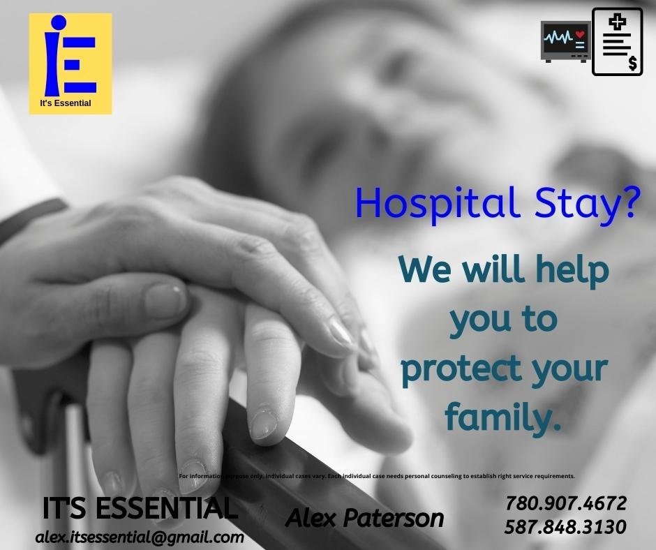 AlexPatersonYEG's tweet photo. Hospital Stay?
We will help you to protect your family.

#itsessential https://t.co/DXwgY3zey1