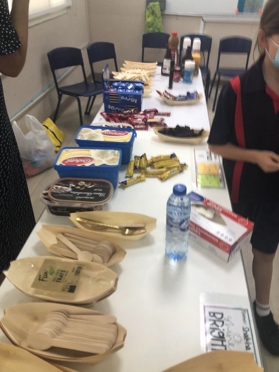 AIS_Grade5's tweet photo. 5A students were rewarded with a well deserved “mystery” prize: ice-cream party!!!! Some of us overdosed on sugary goodness (that’s Omar holding his belly) but we definitely earned this treat. Congrats 5A! #AISGrade5 https://t.co/FiNWWmLFiL