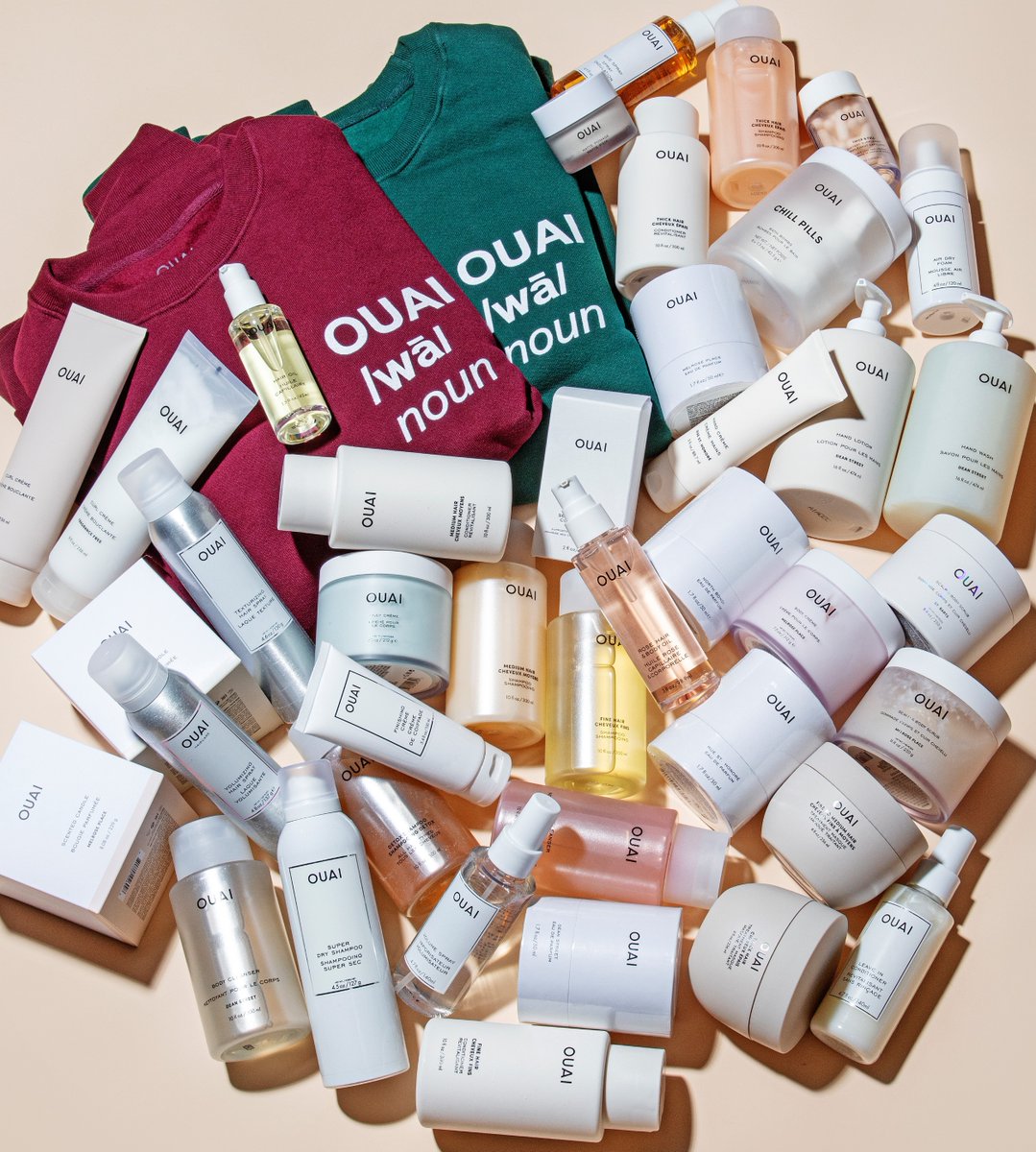 Prepare for the givea-OUAI of your hair's dreams 💫 WIN EVERY. SINGLE. PRODUCT. from <a href="/theouai/">OUAI</a>!  From their salon-worthy leave-in treatments to curl-defining creams… head to our Instagram, stat! 🏃