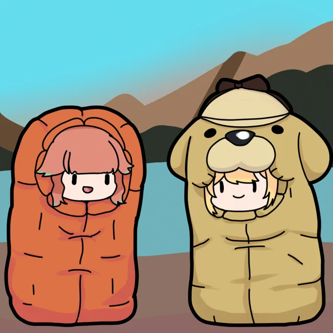 while bone bros are partying, ametori are camping 