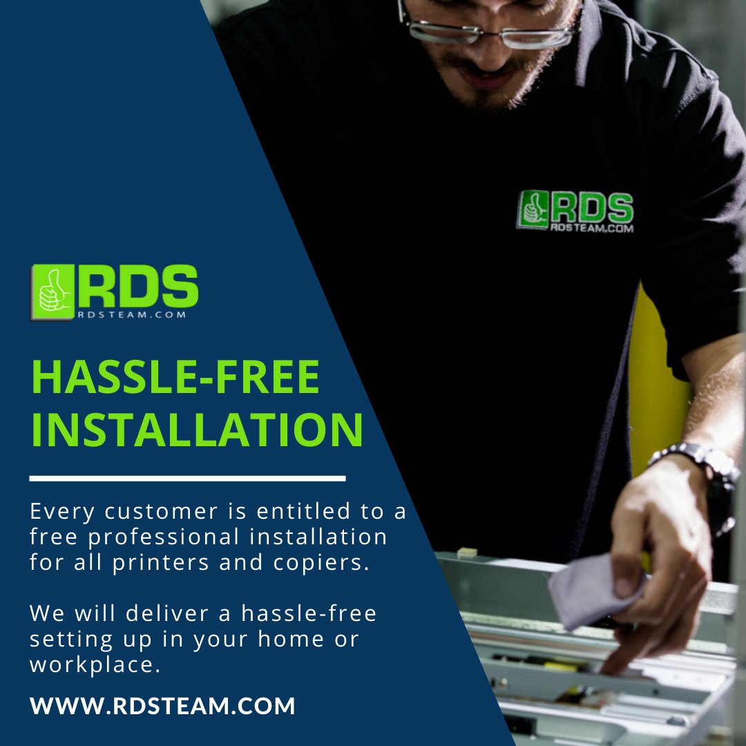 RDSA1Team's tweet image. All you need to do is sit, relax, and print. 

Visit rdsteam.com for more information. 

#printerinstall #printerinstallation #printinginstallation