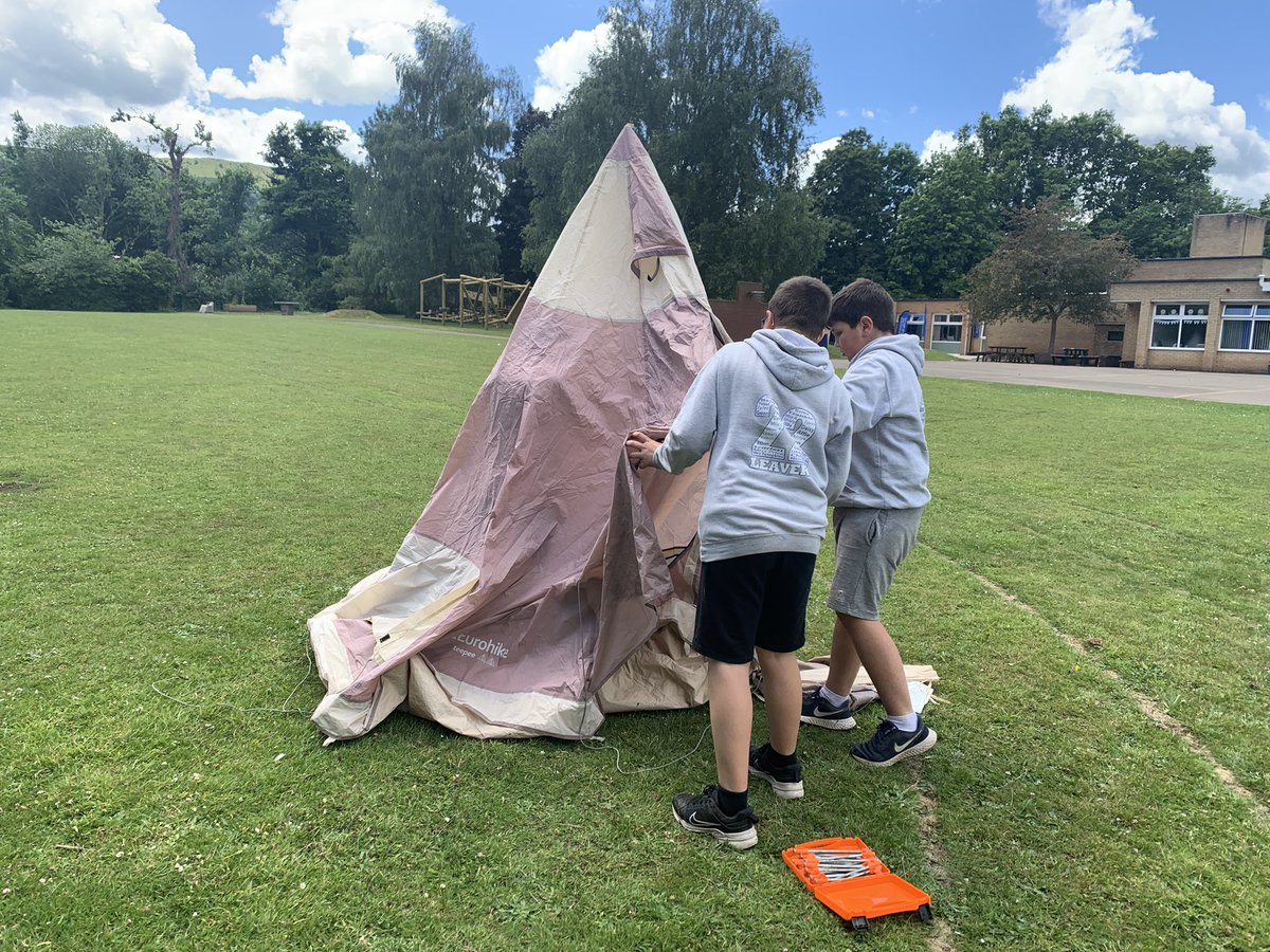 gilwern_school's tweet photo. #GilwernYear6 went on an outback adventure today to launch #Australiaweek 🇦🇺 We created survival guides, set up camp @MonmouthshireCC @Mon_Adventure @Mon_Active and designed and made natural shelters @ForestSchoolsUK #gilwernaroundtheworld #ethicalinformedcitizens #humanities https://t.co/44Fwkj8IGp