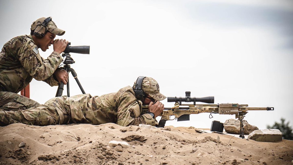 burts_knights's tweet photo. #Soldiers of C Co and HQ’s Sniper Team, 3-66 AR continued to build warfighting readiness. Always training to excellence, #BurtsKnights execute their tasks with audacity and precision! Illustrations by 1LT Fennell #firghtingfirst #bigredone #WeAreNATO #DevilBrigade https://t.co/DDx69A72Lj