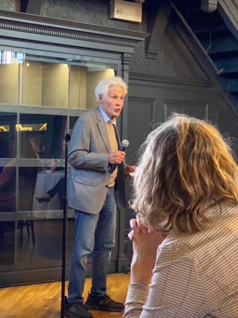 SaulZaentz's tweet photo. It was a delight to connect with our partners at @Hunt_Institute's Early Childhood Policy Academy #ECPA22 and screen the Massachusetts companion video of our film #StartingAtZero. https://t.co/lrFaewNZcR