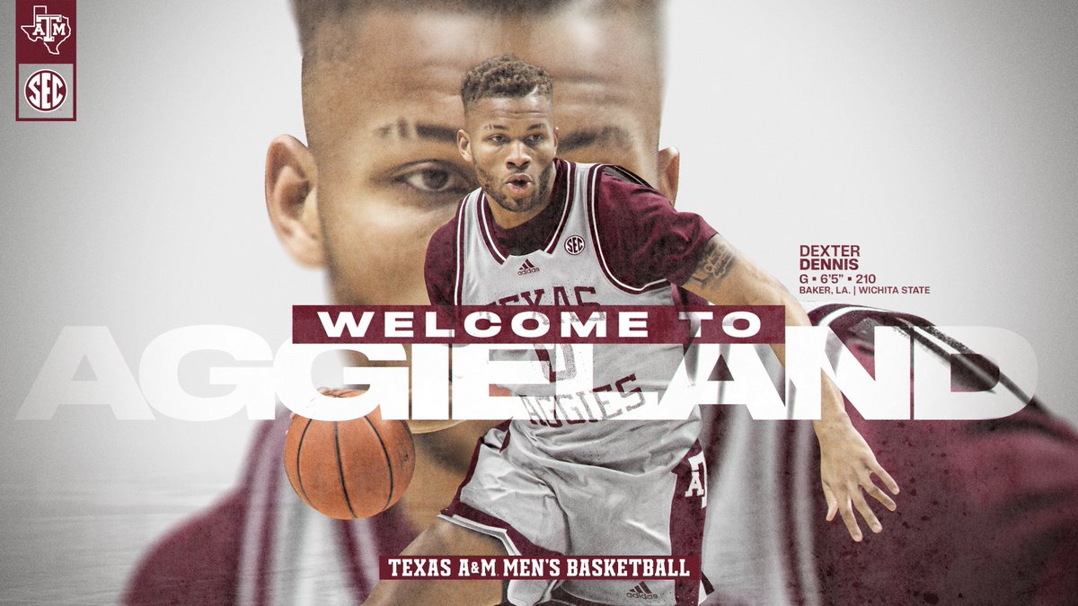 Texas A&M Basketball (@aggiembk) on Twitter photo Perfect fit for the #12thMan 🧩💯
Welcome to Aggieland‼️ 🎉
✍️ <a href="/ldl_dex/">Dexter Dennis</a>
#getBETTER
#GigEm Perfect fit for the #12thMan 🧩💯
Welcome to Aggieland‼️ 🎉
✍️ <a href="/ldl_dex/">Dexter Dennis</a>
#getBETTER
#GigEm
