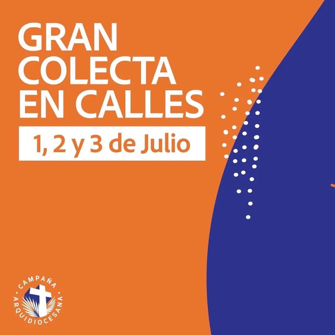 santaeduvigispa's tweet photo. Regresa con más fuerza LA MAREA NARANJA a tomarse las Calles.
Gran Colecta 🚦
👉🏼 1, 2 y 3 de julio
Miles de voluntarios saldrán en busca de tu valioso aporte.
#DALAMANO A LAS OBRAS DE LA IGLESIA!
Porque Cristiano la #Iglesiaerestú !! https://t.co/j4w9G68RsV